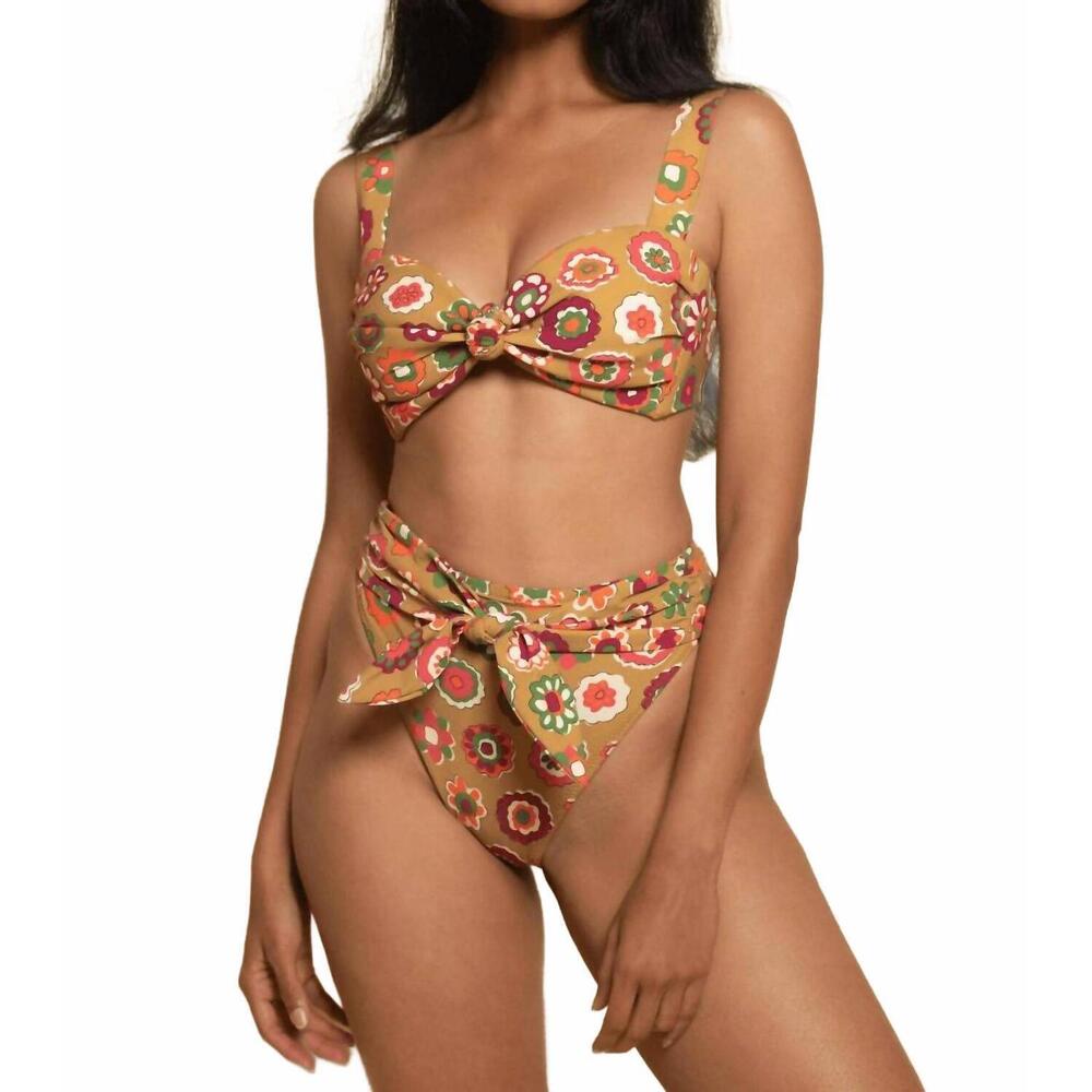 NEW MONTCE hayden bikini top in mazzy floral